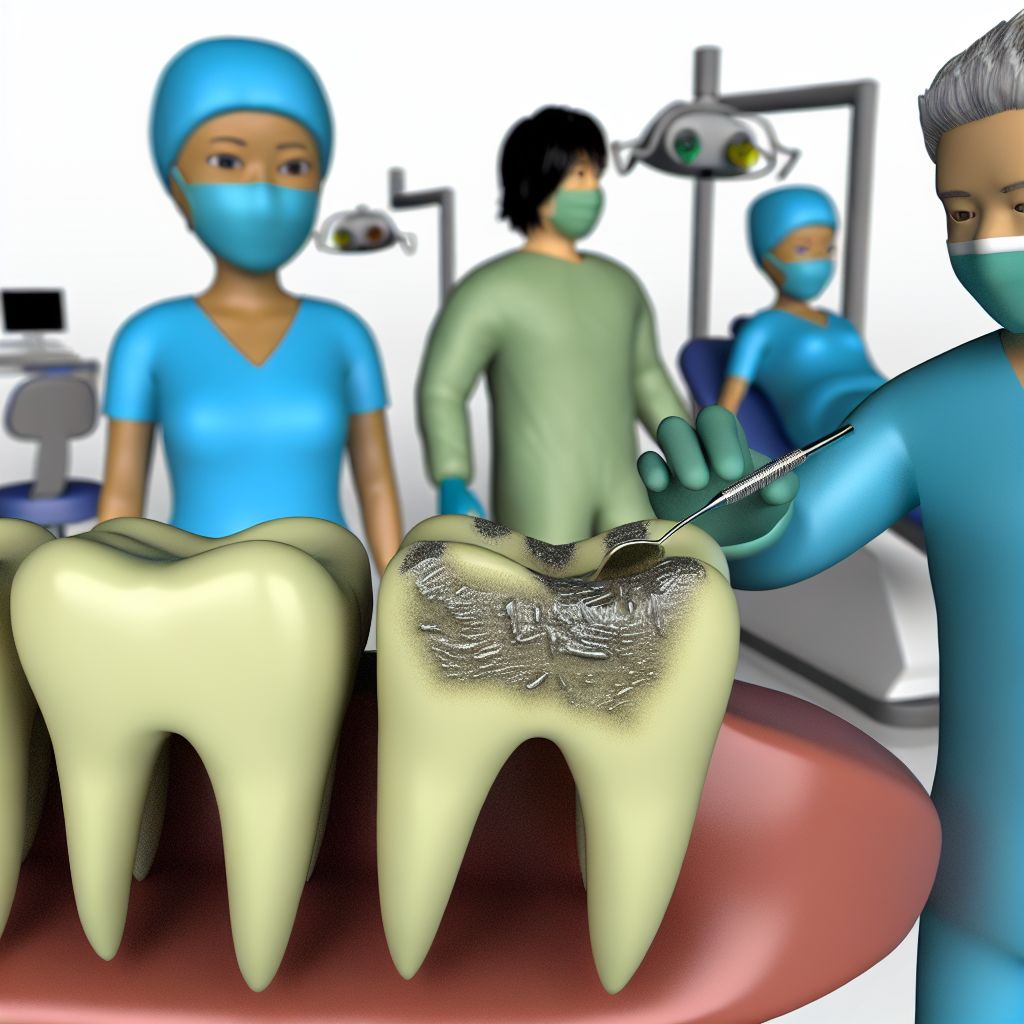 Ein Bild zum Thema Zahnstein im Medizin Kontext